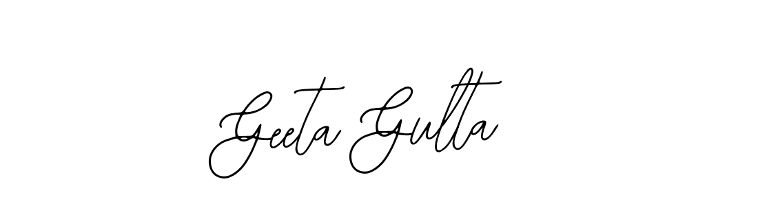 Once you've used our free online signature maker to create your best signature Bearetta-2O07w style, it's time to enjoy all of the benefits that Geeta Gulta name signing documents. Geeta Gulta signature style 12 images and pictures png