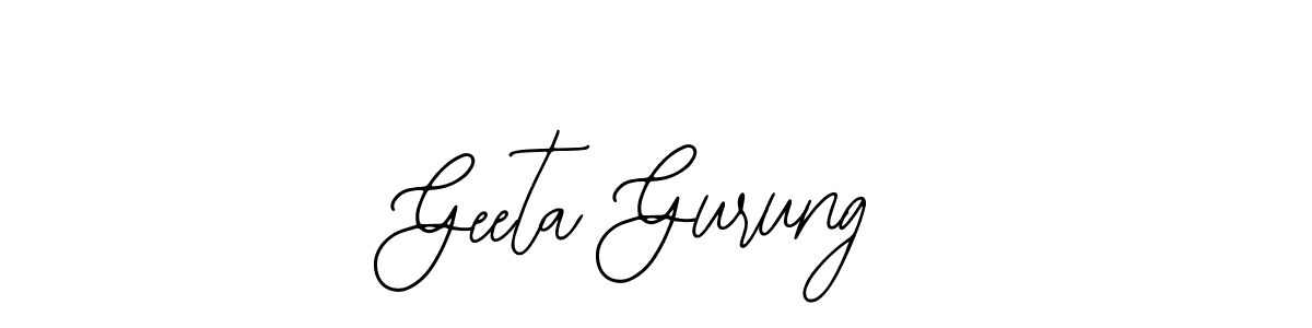 How to Draw Geeta Gurung signature style? Bearetta-2O07w is a latest design signature styles for name Geeta Gurung. Geeta Gurung signature style 12 images and pictures png