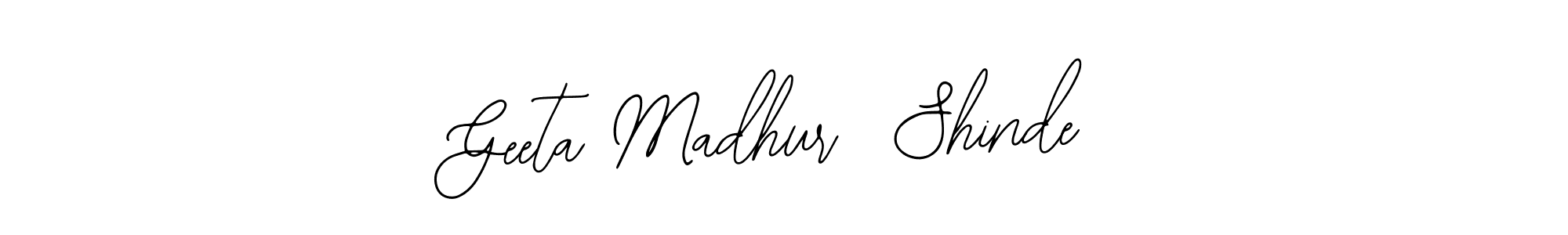 Geeta Madhur  Shinde stylish signature style. Best Handwritten Sign (Bearetta-2O07w) for my name. Handwritten Signature Collection Ideas for my name Geeta Madhur  Shinde. Geeta Madhur  Shinde signature style 12 images and pictures png