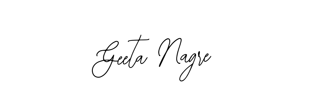 Also You can easily find your signature by using the search form. We will create Geeta Nagre name handwritten signature images for you free of cost using Bearetta-2O07w sign style. Geeta Nagre signature style 12 images and pictures png