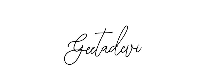 It looks lik you need a new signature style for name Geetadevi. Design unique handwritten (Bearetta-2O07w) signature with our free signature maker in just a few clicks. Geetadevi signature style 12 images and pictures png