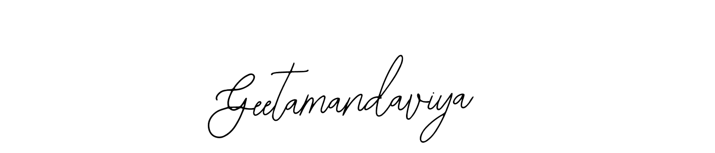 Make a beautiful signature design for name Geetamandaviya. With this signature (Bearetta-2O07w) style, you can create a handwritten signature for free. Geetamandaviya signature style 12 images and pictures png