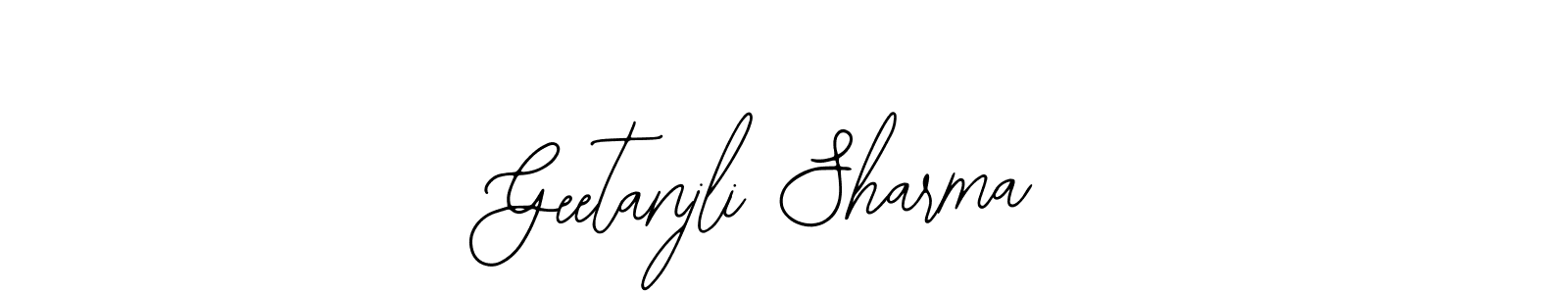 Also You can easily find your signature by using the search form. We will create Geetanjli Sharma name handwritten signature images for you free of cost using Bearetta-2O07w sign style. Geetanjli Sharma signature style 12 images and pictures png