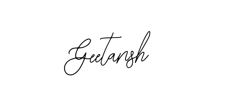 Make a beautiful signature design for name Geetansh. Use this online signature maker to create a handwritten signature for free. Geetansh signature style 12 images and pictures png