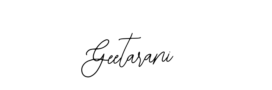 Design your own signature with our free online signature maker. With this signature software, you can create a handwritten (Bearetta-2O07w) signature for name Geetarani. Geetarani signature style 12 images and pictures png