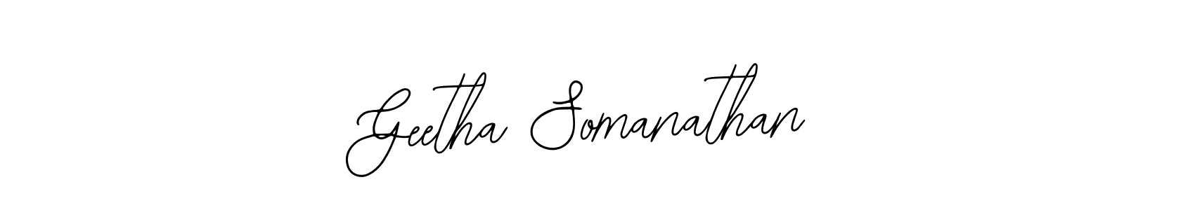 How to Draw Geetha Somanathan signature style? Bearetta-2O07w is a latest design signature styles for name Geetha Somanathan. Geetha Somanathan signature style 12 images and pictures png