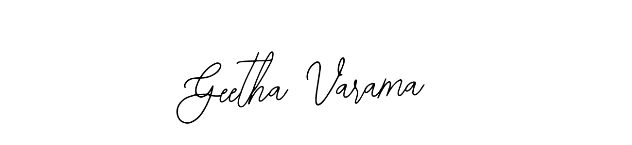 Make a beautiful signature design for name Geetha Varama. With this signature (Bearetta-2O07w) style, you can create a handwritten signature for free. Geetha Varama signature style 12 images and pictures png