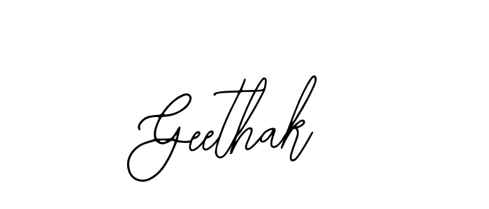 Here are the top 10 professional signature styles for the name Geethak. These are the best autograph styles you can use for your name. Geethak signature style 12 images and pictures png