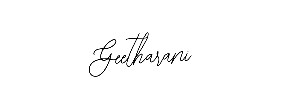 Also we have Geetharani name is the best signature style. Create professional handwritten signature collection using Bearetta-2O07w autograph style. Geetharani signature style 12 images and pictures png
