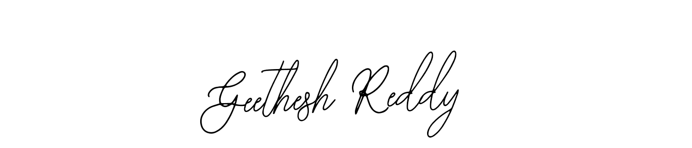 Make a beautiful signature design for name Geethesh Reddy. With this signature (Bearetta-2O07w) style, you can create a handwritten signature for free. Geethesh Reddy signature style 12 images and pictures png