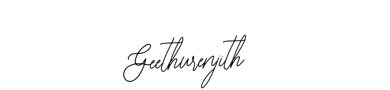 Geethurenjith stylish signature style. Best Handwritten Sign (Bearetta-2O07w) for my name. Handwritten Signature Collection Ideas for my name Geethurenjith. Geethurenjith signature style 12 images and pictures png