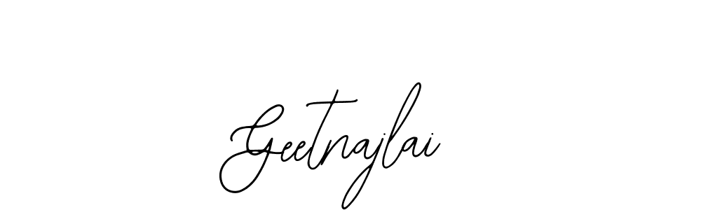You can use this online signature creator to create a handwritten signature for the name Geetnajlai. This is the best online autograph maker. Geetnajlai signature style 12 images and pictures png