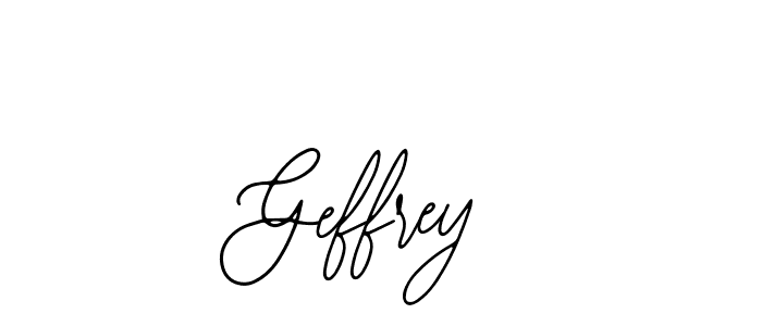 Geffrey stylish signature style. Best Handwritten Sign (Bearetta-2O07w) for my name. Handwritten Signature Collection Ideas for my name Geffrey. Geffrey signature style 12 images and pictures png