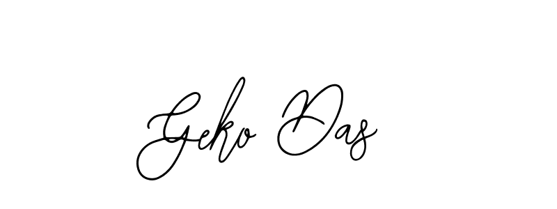 Make a beautiful signature design for name Geko Das. With this signature (Bearetta-2O07w) style, you can create a handwritten signature for free. Geko Das signature style 12 images and pictures png