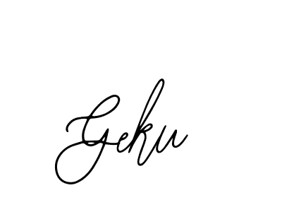 if you are searching for the best signature style for your name Geku. so please give up your signature search. here we have designed multiple signature styles  using Bearetta-2O07w. Geku signature style 12 images and pictures png