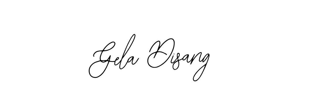 How to make Gela Disang signature? Bearetta-2O07w is a professional autograph style. Create handwritten signature for Gela Disang name. Gela Disang signature style 12 images and pictures png