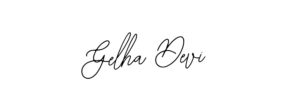 Make a beautiful signature design for name Gelha Devi. Use this online signature maker to create a handwritten signature for free. Gelha Devi signature style 12 images and pictures png