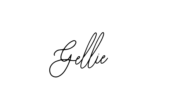 How to make Gellie signature? Bearetta-2O07w is a professional autograph style. Create handwritten signature for Gellie name. Gellie signature style 12 images and pictures png