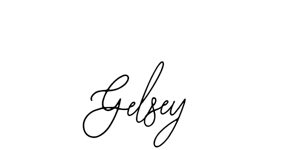 if you are searching for the best signature style for your name Gelsey. so please give up your signature search. here we have designed multiple signature styles  using Bearetta-2O07w. Gelsey signature style 12 images and pictures png