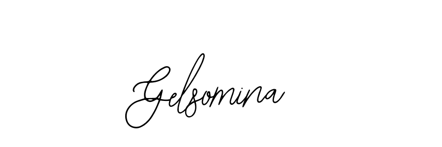 Gelsomina stylish signature style. Best Handwritten Sign (Bearetta-2O07w) for my name. Handwritten Signature Collection Ideas for my name Gelsomina. Gelsomina signature style 12 images and pictures png