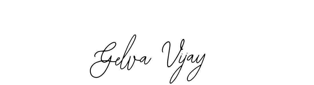 Make a beautiful signature design for name Gelva Vijay. Use this online signature maker to create a handwritten signature for free. Gelva Vijay signature style 12 images and pictures png