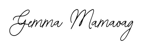 Make a beautiful signature design for name Gemma Mamaoag. Use this online signature maker to create a handwritten signature for free. Gemma Mamaoag signature style 12 images and pictures png