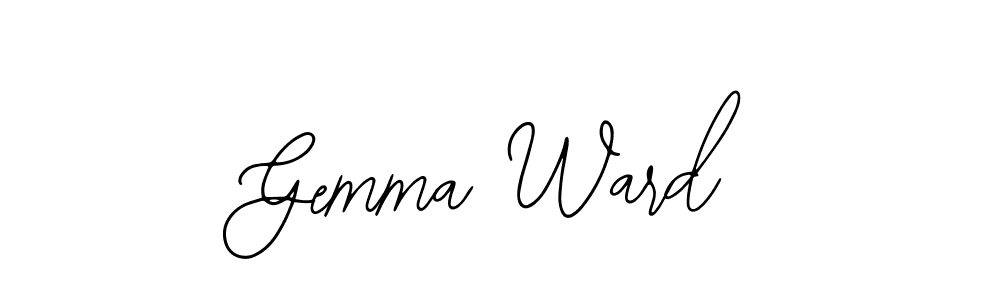 You should practise on your own different ways (Bearetta-2O07w) to write your name (Gemma Ward) in signature. don't let someone else do it for you. Gemma Ward signature style 12 images and pictures png
