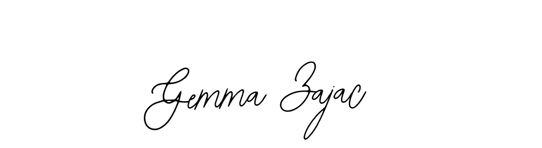 Gemma Zajac stylish signature style. Best Handwritten Sign (Bearetta-2O07w) for my name. Handwritten Signature Collection Ideas for my name Gemma Zajac. Gemma Zajac signature style 12 images and pictures png