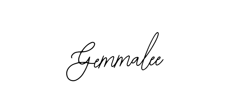 You should practise on your own different ways (Bearetta-2O07w) to write your name (Gemmalee) in signature. don't let someone else do it for you. Gemmalee signature style 12 images and pictures png