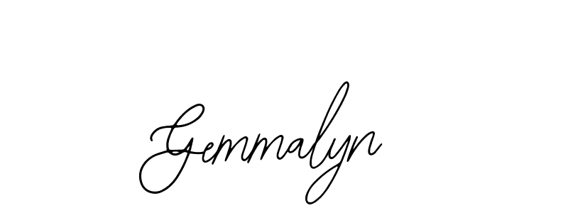 Design your own signature with our free online signature maker. With this signature software, you can create a handwritten (Bearetta-2O07w) signature for name Gemmalyn. Gemmalyn signature style 12 images and pictures png