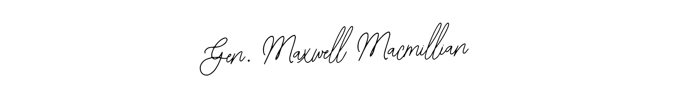 See photos of Gen. Maxwell Macmillian official signature by Spectra . Check more albums & portfolios. Read reviews & check more about Bearetta-2O07w font. Gen. Maxwell Macmillian signature style 12 images and pictures png