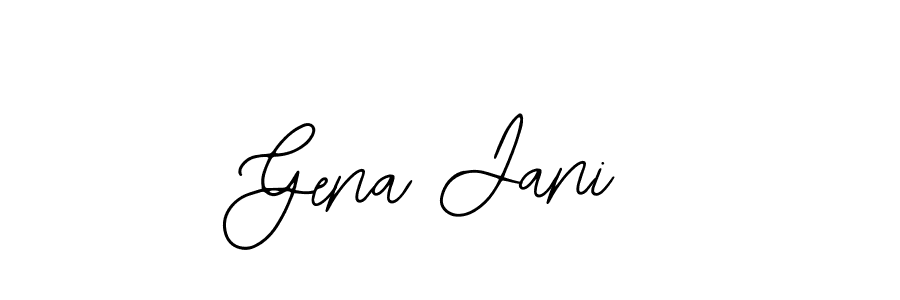 Check out images of Autograph of Gena Jani name. Actor Gena Jani Signature Style. Bearetta-2O07w is a professional sign style online. Gena Jani signature style 12 images and pictures png