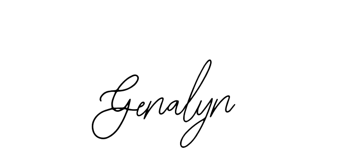 Create a beautiful signature design for name Genalyn. With this signature (Bearetta-2O07w) fonts, you can make a handwritten signature for free. Genalyn signature style 12 images and pictures png