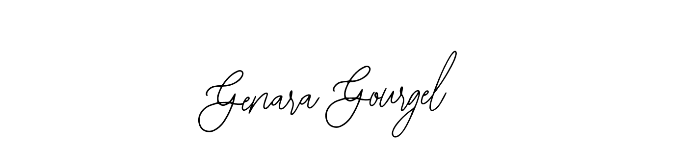 Design your own signature with our free online signature maker. With this signature software, you can create a handwritten (Bearetta-2O07w) signature for name Genara Gourgel. Genara Gourgel signature style 12 images and pictures png