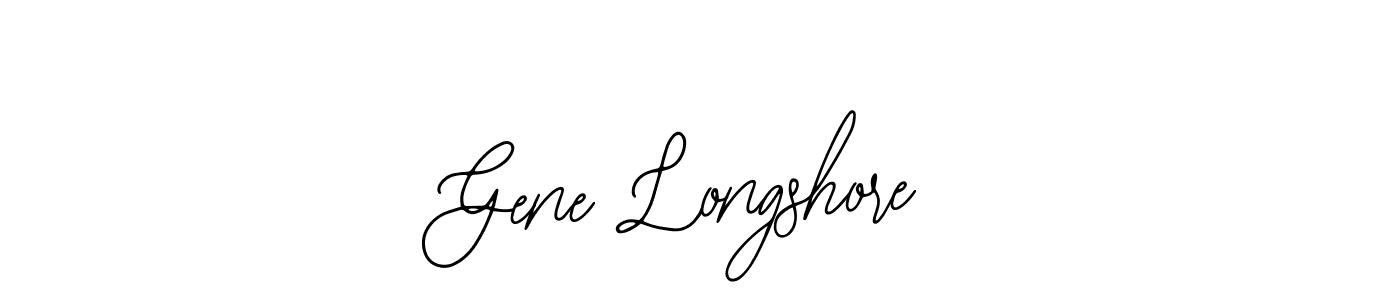 Bearetta-2O07w is a professional signature style that is perfect for those who want to add a touch of class to their signature. It is also a great choice for those who want to make their signature more unique. Get Gene Longshore name to fancy signature for free. Gene Longshore signature style 12 images and pictures png