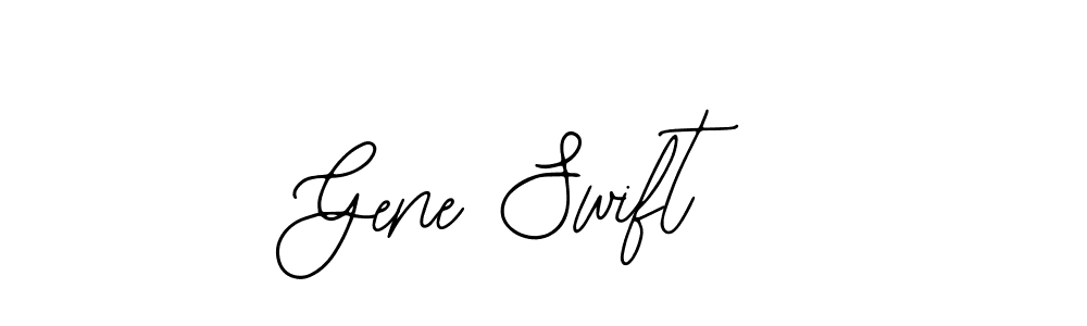 See photos of Gene Swift official signature by Spectra . Check more albums & portfolios. Read reviews & check more about Bearetta-2O07w font. Gene Swift signature style 12 images and pictures png