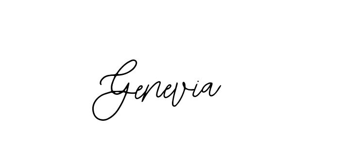Also we have Genevia name is the best signature style. Create professional handwritten signature collection using Bearetta-2O07w autograph style. Genevia signature style 12 images and pictures png