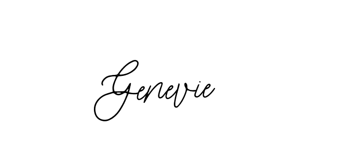 Make a beautiful signature design for name Genevie. Use this online signature maker to create a handwritten signature for free. Genevie signature style 12 images and pictures png