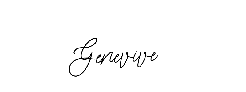 How to make Genevive name signature. Use Bearetta-2O07w style for creating short signs online. This is the latest handwritten sign. Genevive signature style 12 images and pictures png