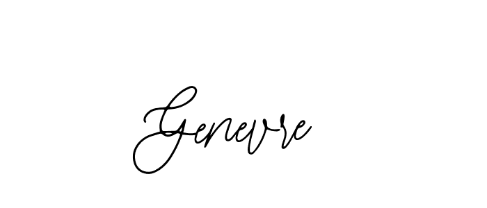 Also You can easily find your signature by using the search form. We will create Genevre name handwritten signature images for you free of cost using Bearetta-2O07w sign style. Genevre signature style 12 images and pictures png