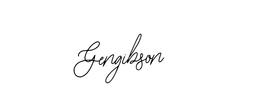 Bearetta-2O07w is a professional signature style that is perfect for those who want to add a touch of class to their signature. It is also a great choice for those who want to make their signature more unique. Get Gengibson name to fancy signature for free. Gengibson signature style 12 images and pictures png