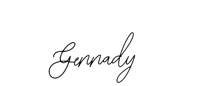 See photos of Gennady official signature by Spectra . Check more albums & portfolios. Read reviews & check more about Bearetta-2O07w font. Gennady signature style 12 images and pictures png
