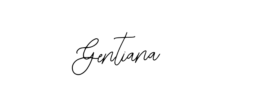 How to make Gentiana  signature? Bearetta-2O07w is a professional autograph style. Create handwritten signature for Gentiana  name. Gentiana  signature style 12 images and pictures png