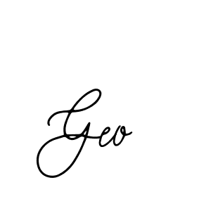 Design your own signature with our free online signature maker. With this signature software, you can create a handwritten (Bearetta-2O07w) signature for name Geo. Geo signature style 12 images and pictures png