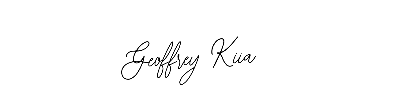 Also You can easily find your signature by using the search form. We will create Geoffrey Kiia name handwritten signature images for you free of cost using Bearetta-2O07w sign style. Geoffrey Kiia signature style 12 images and pictures png