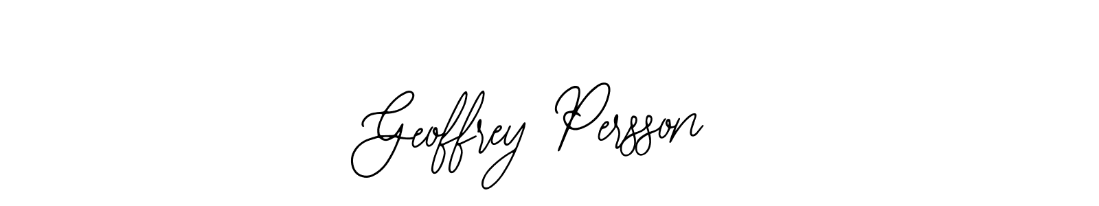 if you are searching for the best signature style for your name Geoffrey Persson. so please give up your signature search. here we have designed multiple signature styles  using Bearetta-2O07w. Geoffrey Persson signature style 12 images and pictures png