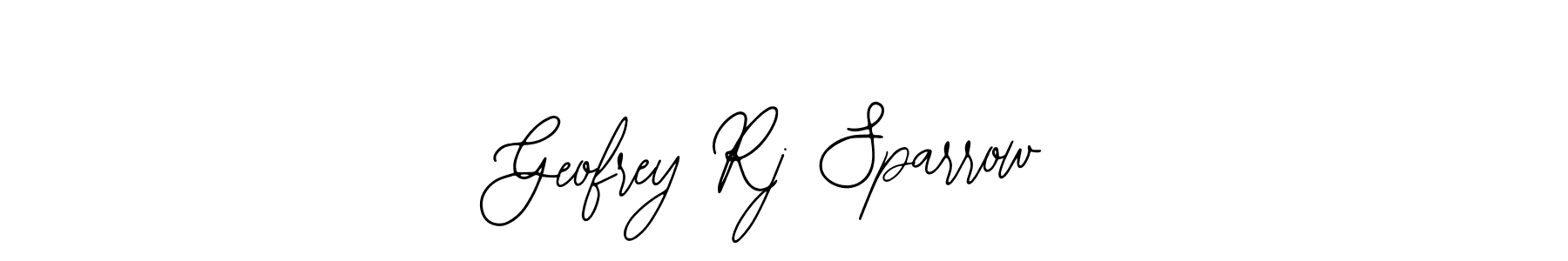 How to make Geofrey Rj Sparrow signature? Bearetta-2O07w is a professional autograph style. Create handwritten signature for Geofrey Rj Sparrow name. Geofrey Rj Sparrow signature style 12 images and pictures png