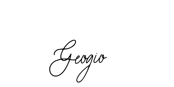 How to make Geogio signature? Bearetta-2O07w is a professional autograph style. Create handwritten signature for Geogio name. Geogio signature style 12 images and pictures png