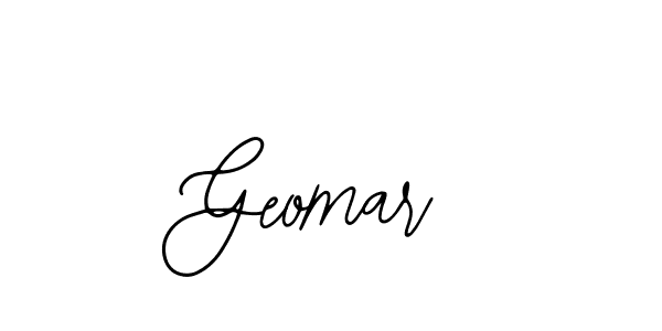 Design your own signature with our free online signature maker. With this signature software, you can create a handwritten (Bearetta-2O07w) signature for name Geomar. Geomar signature style 12 images and pictures png