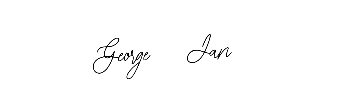 How to make George 5 Jan name signature. Use Bearetta-2O07w style for creating short signs online. This is the latest handwritten sign. George 5 Jan signature style 12 images and pictures png